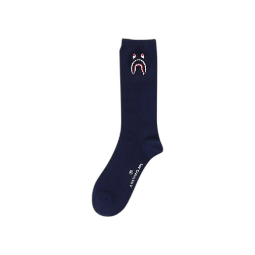 BAPE 1st Shark Socks 'Navy'