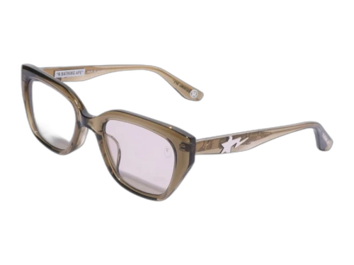 BAPE 4 Sunglasses Olivedrab