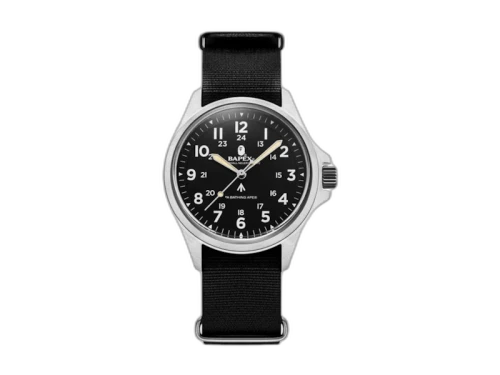BAPE Type 17 BAPEX I Watch Black
