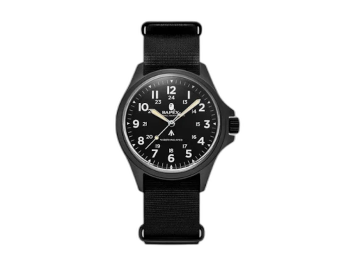 BAPE Type 17 BAPEX II Watch Black