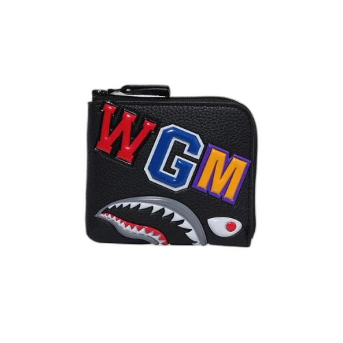 BAPE Shark Mini Wallet 'Black'