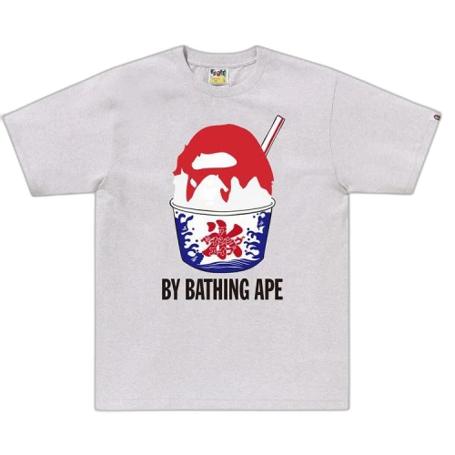 BAPE Shave Ice By Bathing Ape Tee 'Grey'