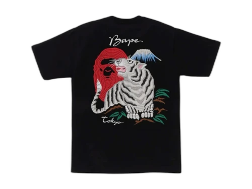 BAPE Tiger Souvenir Tee (SS25) Black