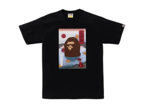 BAPE Japan Autumn A Bathing Ape Tee Black