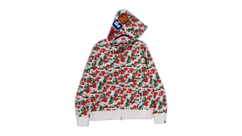 BAPE Store Milan Separate Shark Full Zip Hoodie Multi