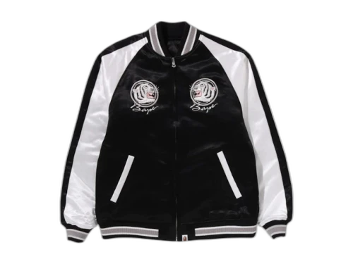 BAPE Tiger Reversible Souvenir Jacket Black