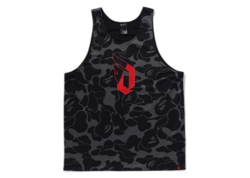 BAPE x adidas Dame Reversible Mesh Top Black
