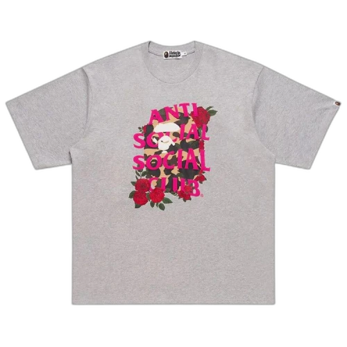 BAPE x Anti Social Social Club Tee #1 'Grey'
