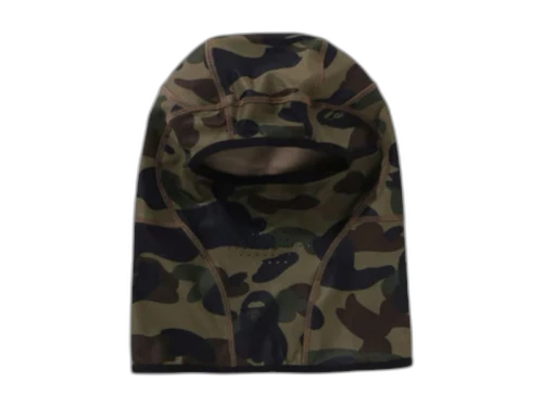 BAPE x Toraichi 1st Camo Balaclava Green
