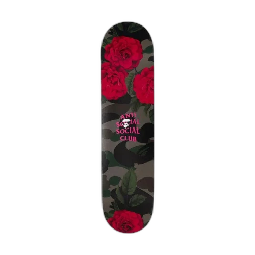 BAPE x Anti Social Social Club Skate Deck 'Green'