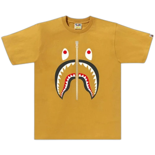 BAPE Shark Tee 'Yellow'