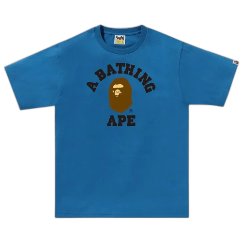 BAPE College Tee 'Blue'