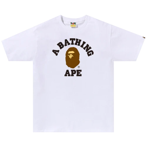 BAPE College Tee 'White'