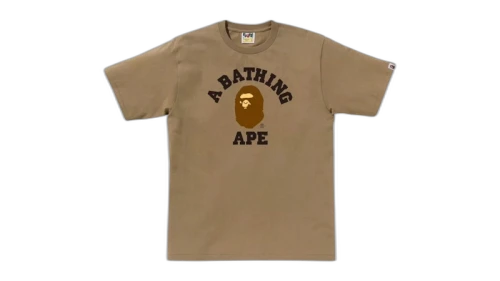 BAPE College (SS25) Tee Beige