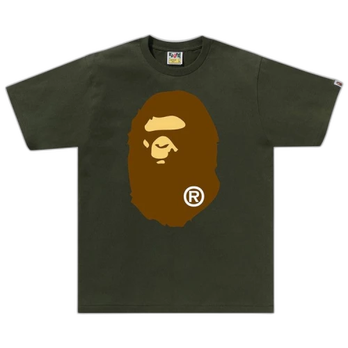 BAPE Big Ape Head Tee 'Olive Drab'