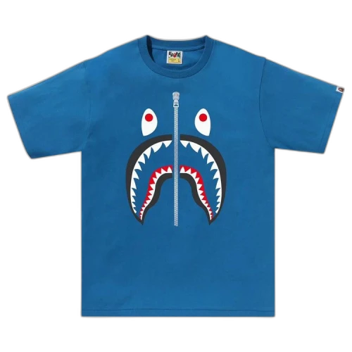 BAPE Shark Tee 'Blue'