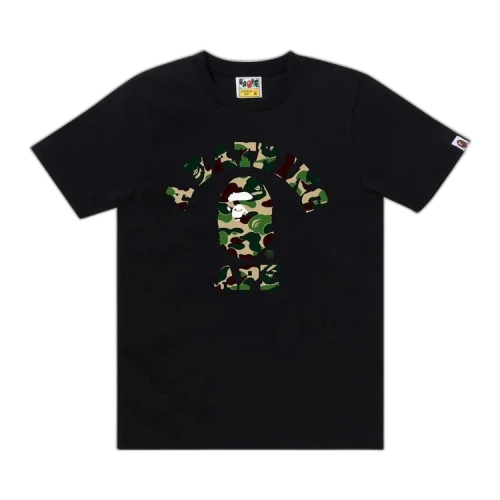 BAPE ABC Camo College Tee 'Black/Green'