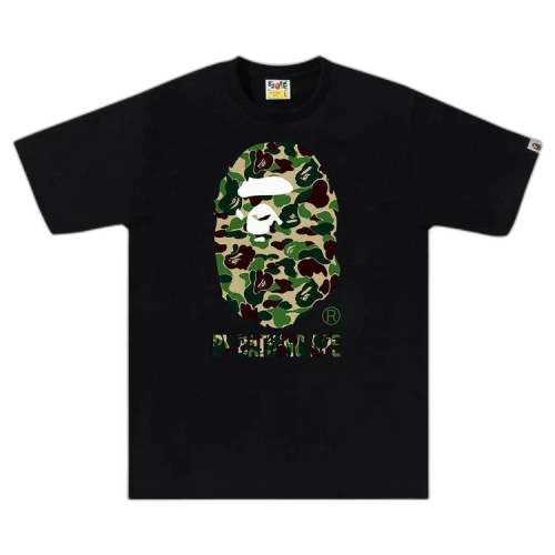 BAPE ABC Camo By Bathing Ape Tee 'Black/Green'