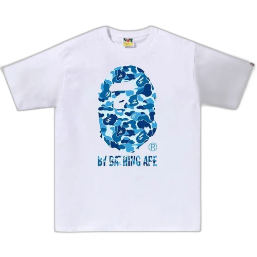 BAPE ABC Camo By Bathing Ape Tee 'White/Blue'