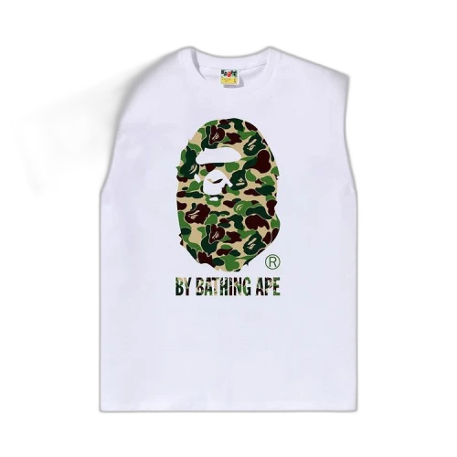 BAPE ABC Camo By Bathing Ape Tee 'White/Green'