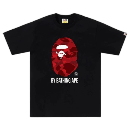 BAPE Color Camo By Bathing Ape Tee 'Black/Red'