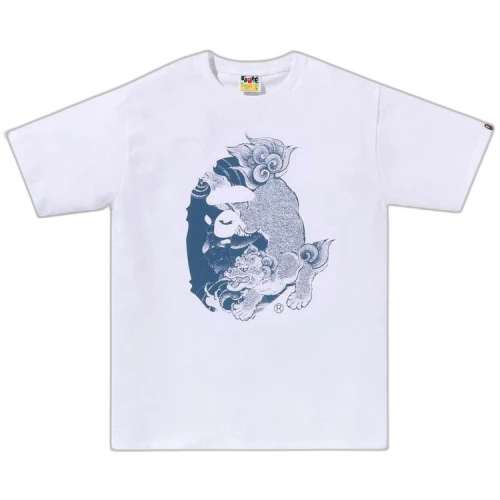BAPE Japanese Tattoo Big Ape Head Tee 'White'