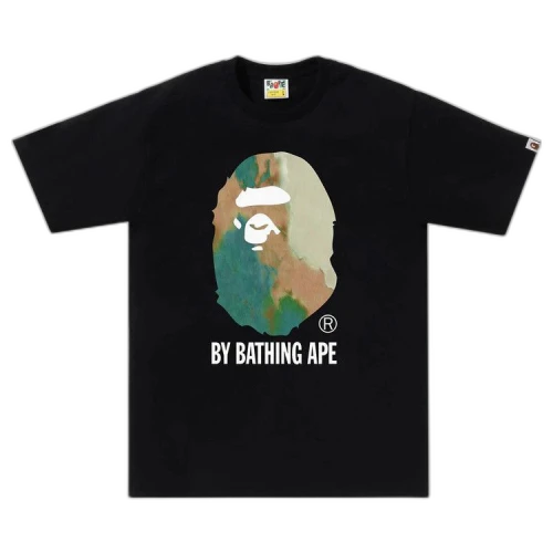BAPE Tie Dye By Bathing Ape Tee 'Black/Beige'