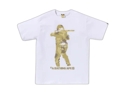 BAPE Bitmap Soldier Tee Olivedrab