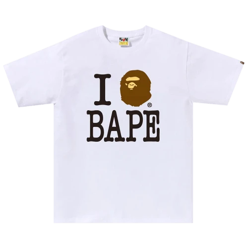 BAPE I Love BAPE Tee 'White'