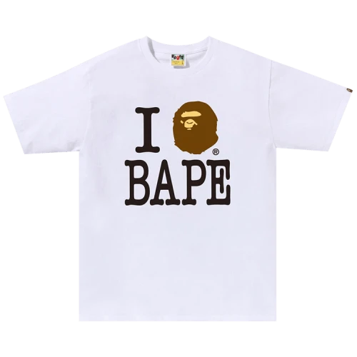 BAPE I Love BAPE Tee 'White'