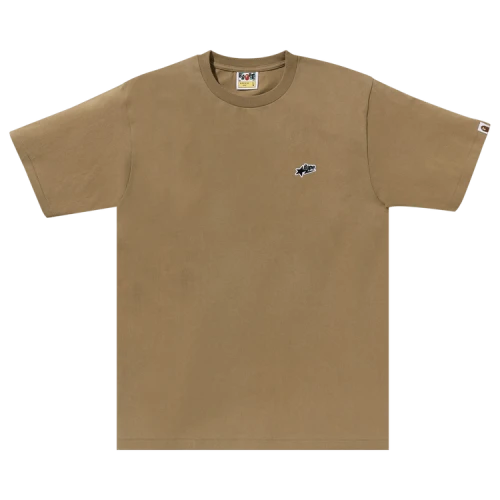 BAPE Sta One Point Tee 'Beige'