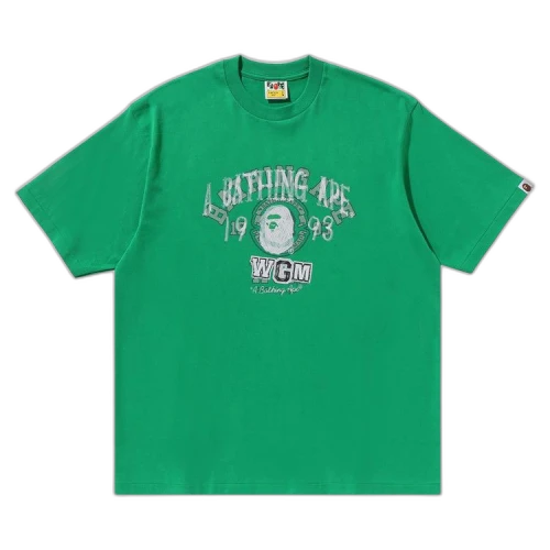 BAPE Layered College Relaxed Fit Tee 'Green'