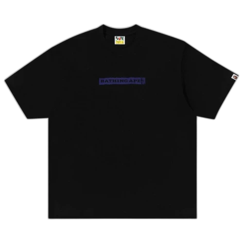 BAPE Screen Print Stencil Logo Relaxed Fit Tee 'Black'