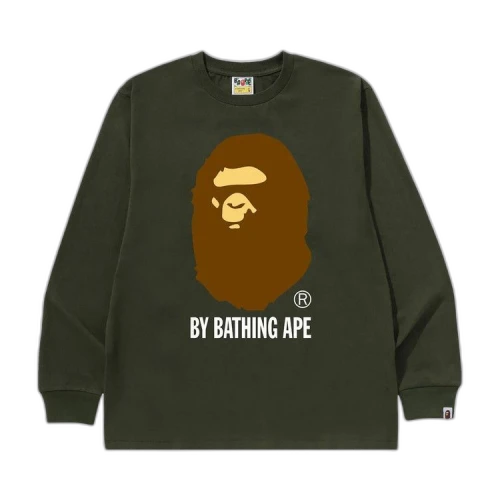 BAPE By Bathing Ape Long-Sleeve Tee 'Olive Drab'