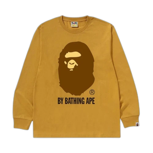 BAPE By Bathing Ape Long-Sleeve Tee 'Yellow'