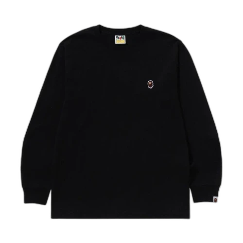 BAPE One Point Long-Sleeve Tee 'Black'