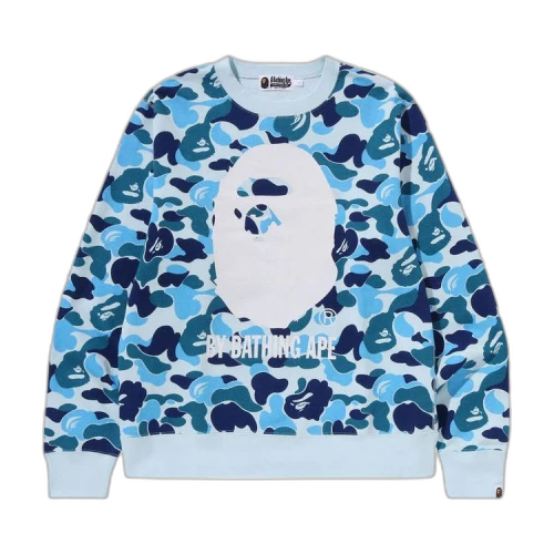 BAPE ABC Camo By Bathing Ape Crewneck Sweat 'Blue'