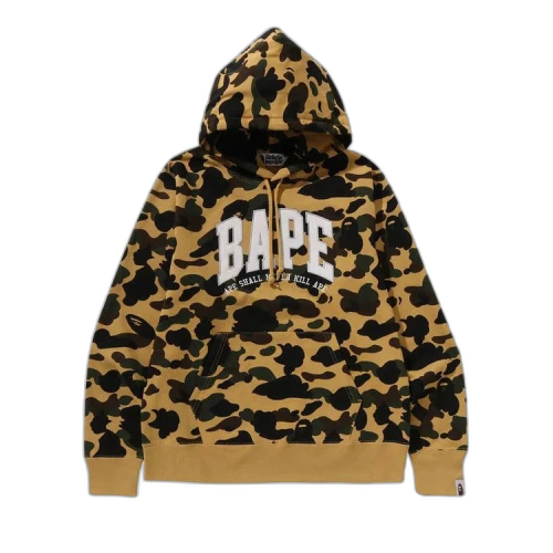 BAPE 1st Camo Pullover Hoodie 'Yellow'