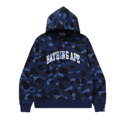 BAPE Color Camo Pullover Hoodie 'Navy'
