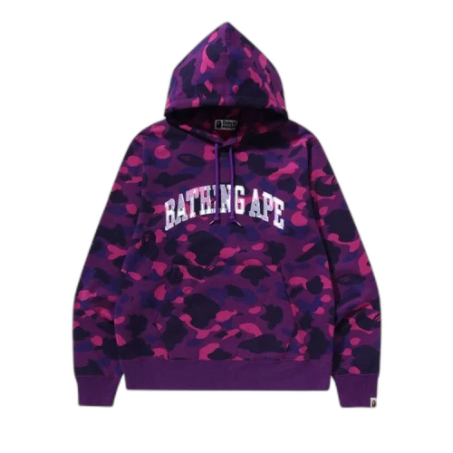 BAPE Color Camo Pullover Hoodie 'Purple'
