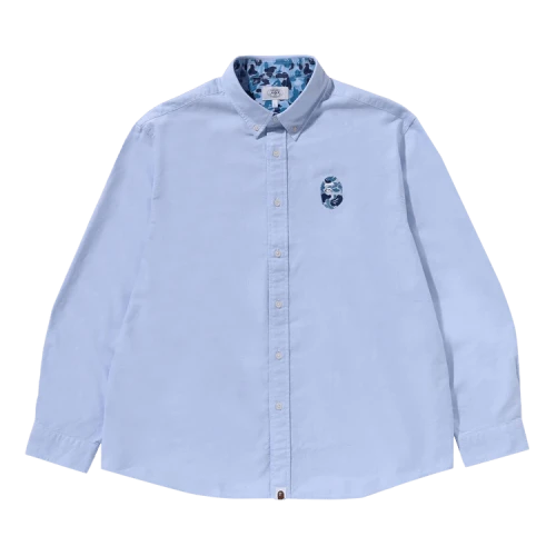 BAPE ABC Camo One Point Relaxed Fit Shirt 'Sax'