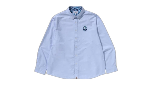 BAPE ABC Camo One Point Relaxed Fit Shirt Pink