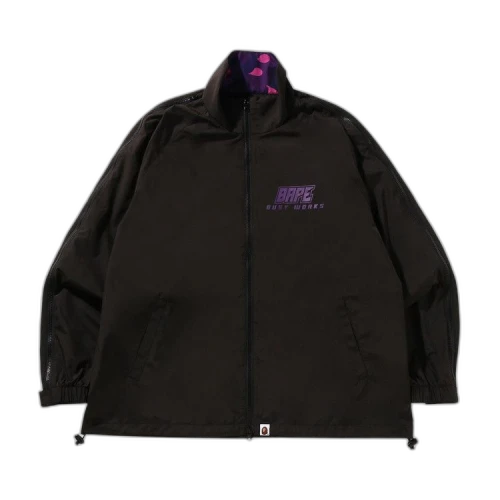 BAPE Color Camo Deformation Relaxed Fit Track Jacket 'Black'