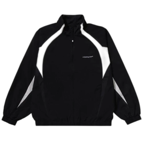 BAPE Bathing Ape Logo Track Jacket 'Black'