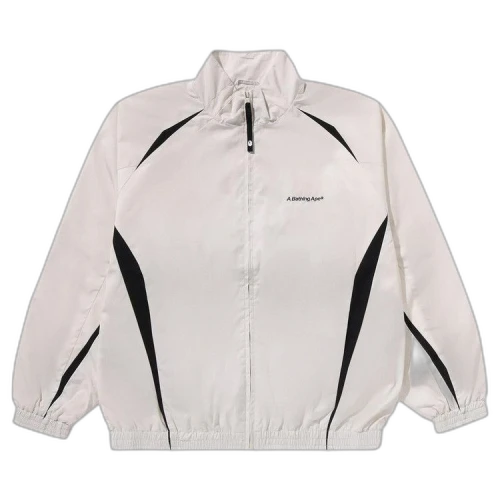 BAPE Bathing Ape Logo Track Jacket 'Ivory'