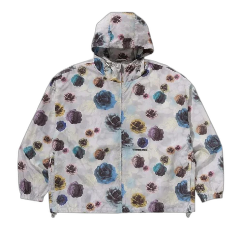 BAPE Floral Camo Nylon Hooded Jacket 'Ivory'