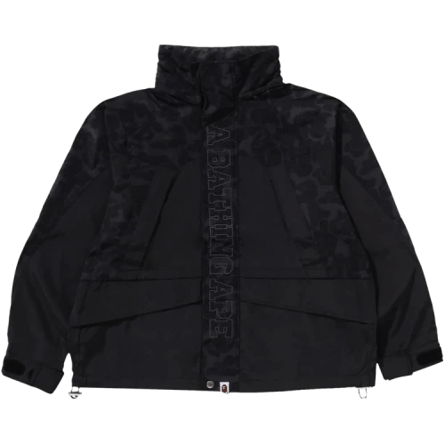 BAPE Camo Panel Snowboard Jacket 'Black'