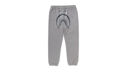 BAPE Shark Sweatpants Gray