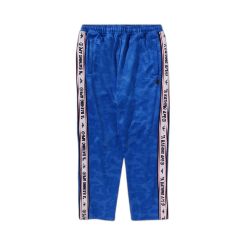 BAPE Solid Camo One Point Relaxed Fit Sweatpants 'Blue'