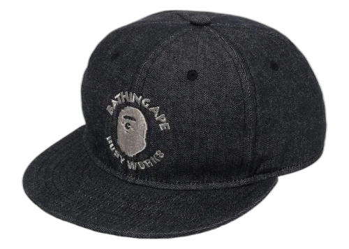 BAPE Busy Work Denim Cap Indigo